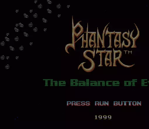 ROM Phantasy Star Title Screen Demo